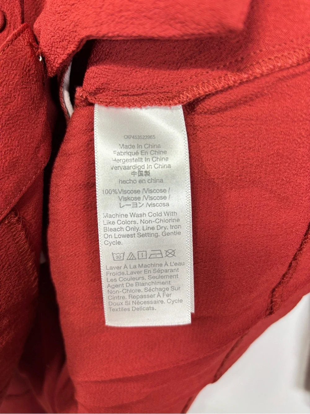 ✨Madewell Women’s Long Sleeve Button-Front Novel Dress – Size M